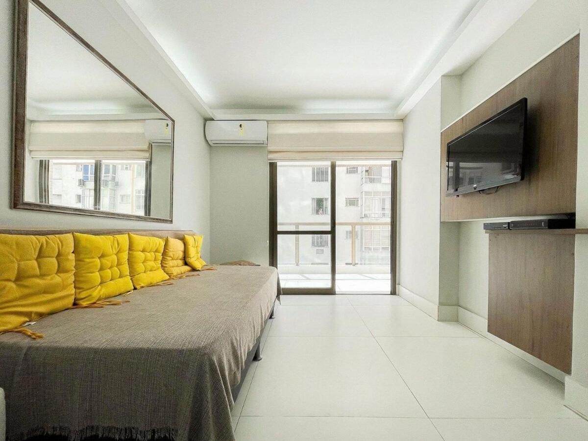 Flat Praia De Copacabana - Pe Na Areia Rio de Janeiro Exteriör bild