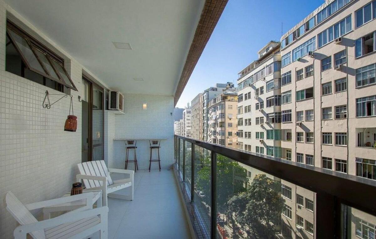 Flat Praia De Copacabana - Pe Na Areia Rio de Janeiro Exteriör bild