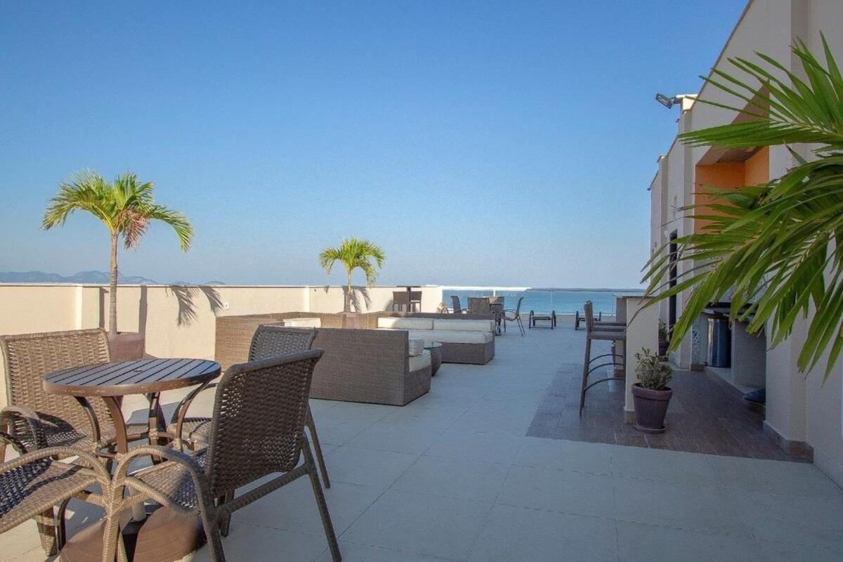 Flat Praia De Copacabana - Pe Na Areia Rio de Janeiro Exteriör bild