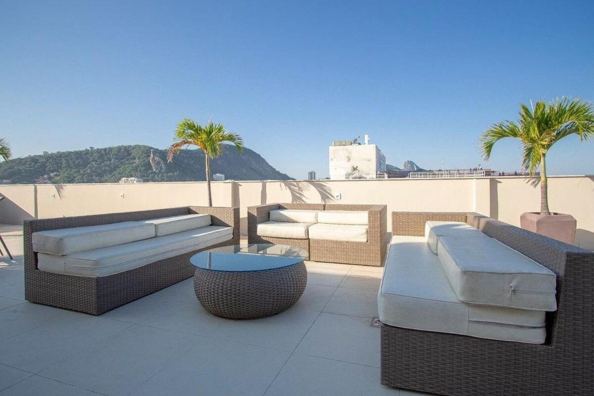 Flat Praia De Copacabana - Pe Na Areia Rio de Janeiro Exteriör bild
